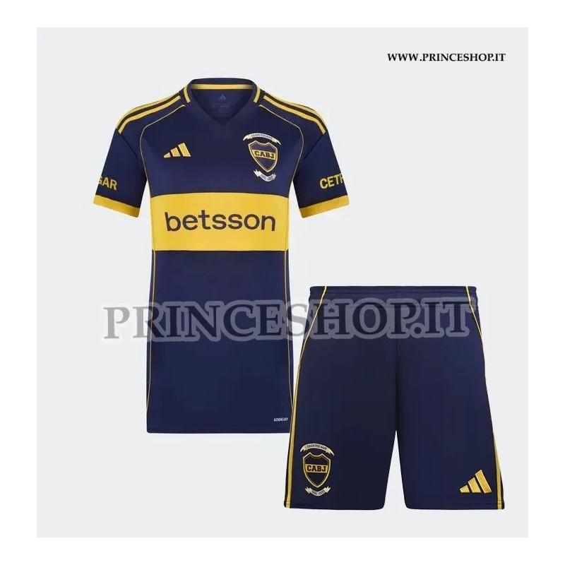 Kit Home Boca Juniors 2025/26