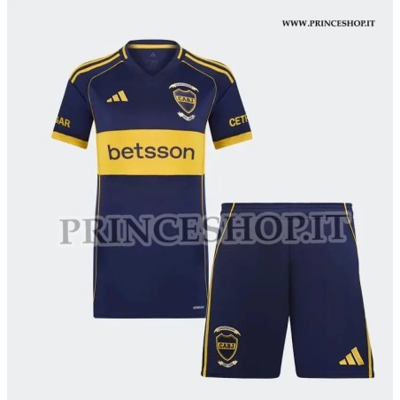 Kit Home Boca Juniors 2025/26