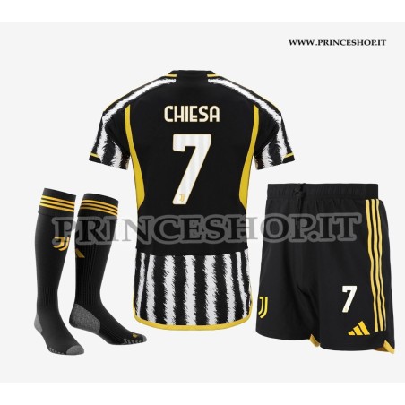 [ESAURITO] Completo Home Juventus di Federico Chiesa 2023-24