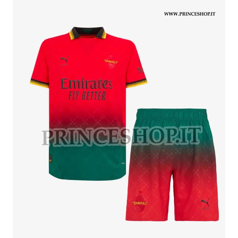 Kit Rosso 4TH Milan 2024/25
